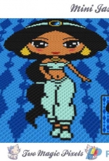 Two Magic Pixels - Mini Jasmine Blanket