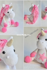 Crochet unicorn