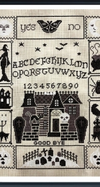 Tiny Modernist - Halloween Ouija Stitch-A-Long XSD