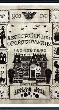 Tiny Modernist - Halloween Ouija Stitch-A-Long XSD