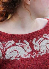 William Sweater by Ann Kingstone/Stranded Knits