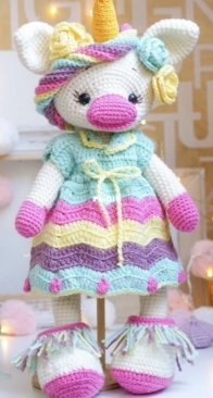Polushka Bunny - Maria Ermolova - Unicorn - Einhorn - English and German