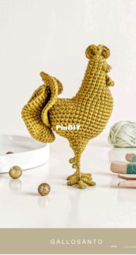 Príncipe del Crochet – Marcelo Javier - Holy Rooster - Gallo Santo - Spanish - English Translated