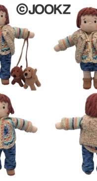 Jookz - Joke Postma - Stoere outfit met hondjes voor Noortje - Dutch