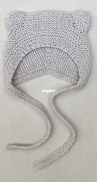 Rail Bear Bonnet by Pernille Larsen - Knitting for Olive