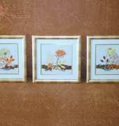 Flowers -  triptych