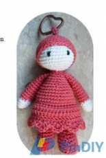 Ina Klotz - Doll Keychain  - German - Free