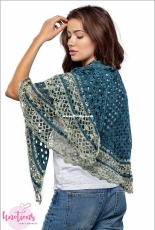 Knotions - Cheryl Chow - In The Garden Shawl - Free