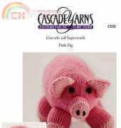 C202 SW128 - Pink Pig - Cascade Yarn Pattern by Betty Balcomb