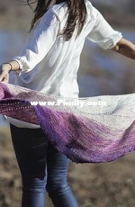 Slow Curves shawl - Joji Locatelli