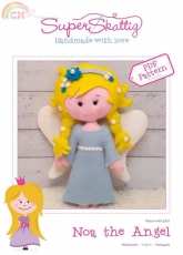 Super Skattig- Nº15007- Felting Noa the Angel- English/Dutch/Portuguese