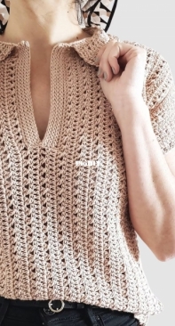 Showroom Crochet - Kenya Rodriguez - Anica Top - English - Spanish