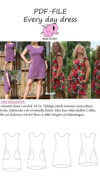 Every Day Dress-Adult Size (34-54)