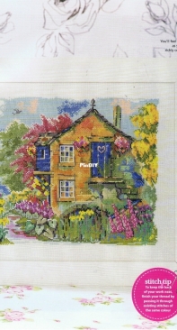 Peace & Tranquility - Water Mill by Carol Thornton from Cross Stitch Gold 104