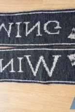 Double knitted scarf