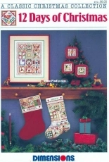 12 Days of Christmas Stocking from Dimensions 172 XSD