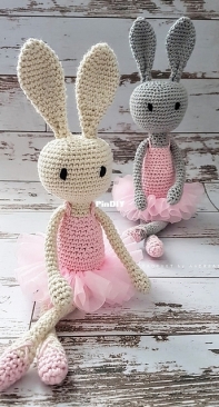 Crochet By AnDREAM - Andrea M Collection TFS - Andrea Marton - Ballerina Bunny