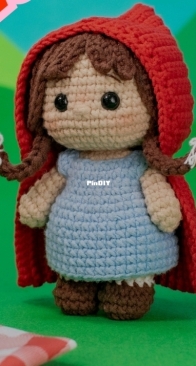 Caco Amigurumi - Juliana Sanches - Chapeuzinho Vermelho - Portuguese