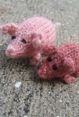 Very Small Pig Pair by A. Gehringer-Free