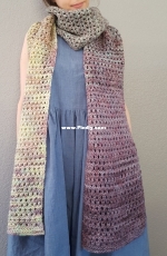 Hollerith Scarf by Yarn Creature-Free