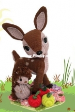 Colita - dear and hedgehog - eng,dutch,german