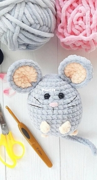 Toy Story Patterns - Naimanova Toys - Naimanova Antonina - Chubby Mousey