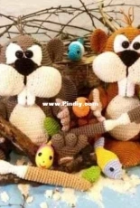 Dianas kleiner Hakelshop - Diana Barthelmess- Little Beaver Hambi- Dutch