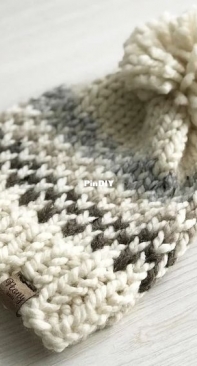 Potomac Hat Knitting Pattern by Peony Knits