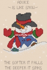 Stoney Creek book 159 Advice is like snow from  Snowman parade PCS