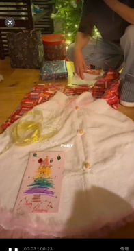 A fleece cape