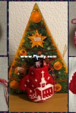 Cross Stitch Mitten