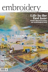 Embroidery The Textile Art Magazine January - February 2019