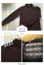 Plaid pullover