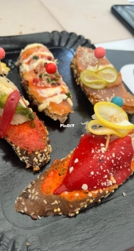 Sandwiches on holidays.