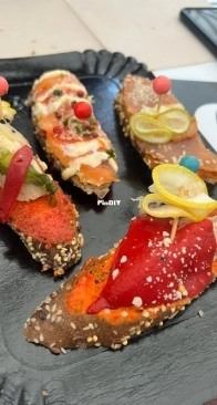 Sandwiches on holidays.