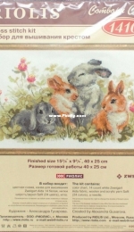 Riolis 1416 - Funny Rabbits  PCS