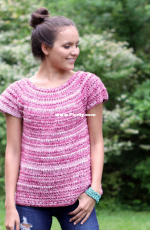 Universal Yarn - Amy Gunderson - Mars Tee - Free