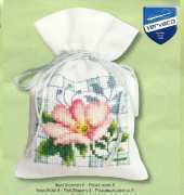 Vervaco  0146543 - 0146544 - 0146545 Flowers Bags in XSD