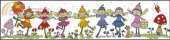 Bothy Threads XRO1 - Row of Fairies