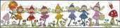 Bothy Threads XRO1 - Row of Fairies