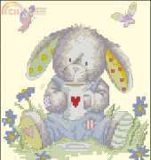 DMC Somebunny to Love - Tea from Cross Stitch Quick & Easy 144 XSD