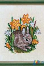 Eva Rosenstand 12-889 - Rabbit in the Daffodils