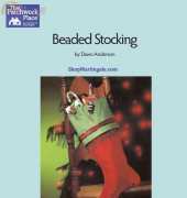 That Patchwork Place - Beaded Stocking by Dawn Anderson
