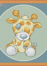 Aliona Alionca Ricamo - Giraffa