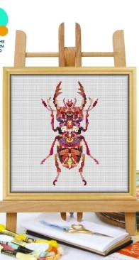 Awesome Pattern Studio - CS637 - Mandala Bug XSD