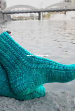 Footbridge Socks by Galt House of Yarn-Free