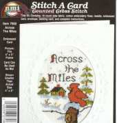 Needle Magic Inc. NMI Stitch a Card 7060 - Across the Miles