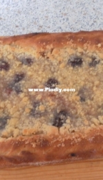 Streusel pie