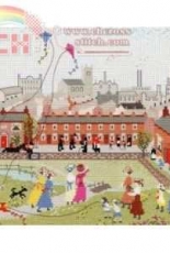 Bothy Threads TMC4 Miss Carter: Kite Flying In The Park Tapestry