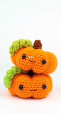 Stringy Ding Ding - Olive - Pumpkin Amigurumi - Free